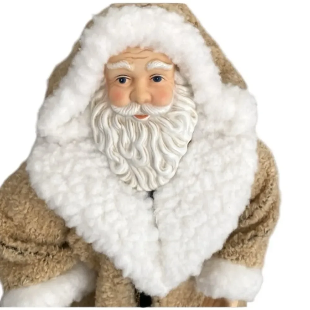 Vintage Christmas Standing Tall Santa Figurine
